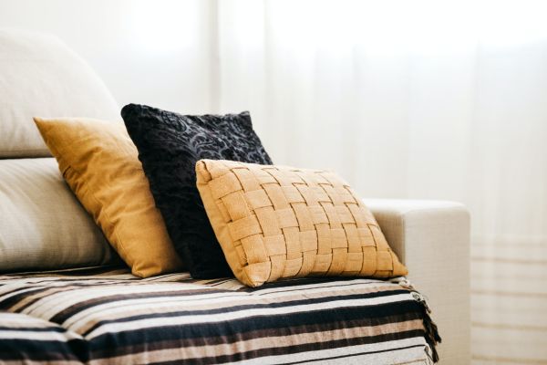 Almofadas para Airbnb